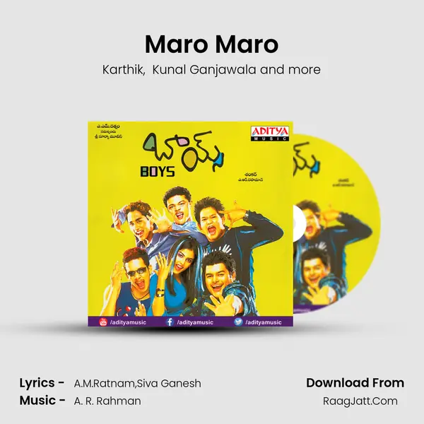 Maro Maro MP3 Song by Karthik Cover