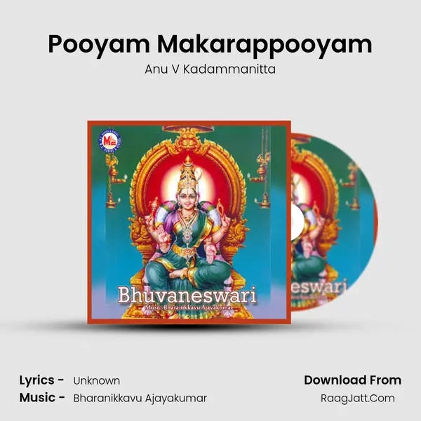 Pooyam Makarappooyam MP3 Song by Anu V Kadammanitta Cover