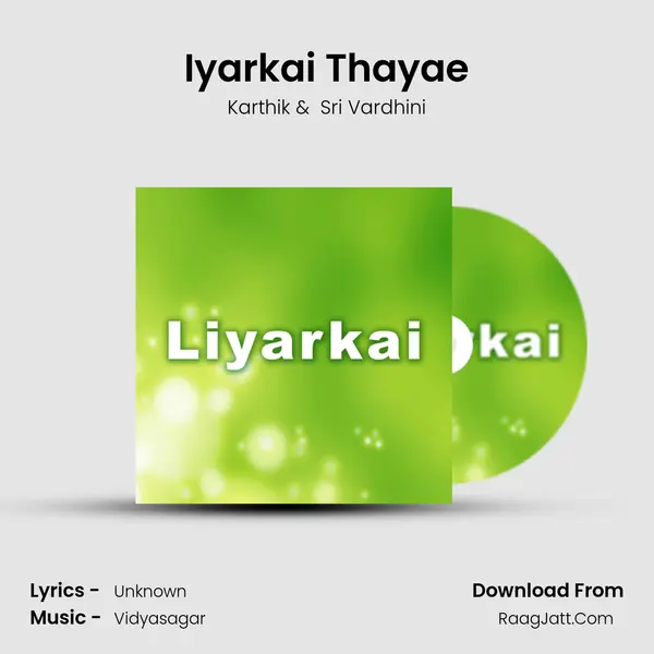 Iyarkai Thayae MP3 Song by Karthik Cover