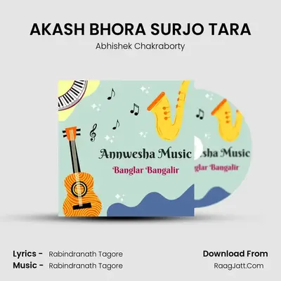 AKASH BHORA SURJO TARA MP3 Song by Abhishek Chakraborty Cover