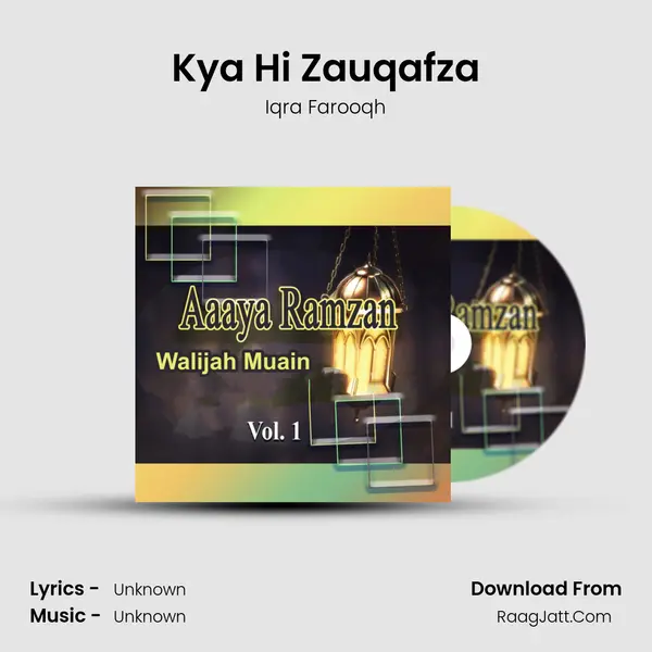 Kya Hi Zauqafza MP3 Song by Iqra Farooqh Cover
