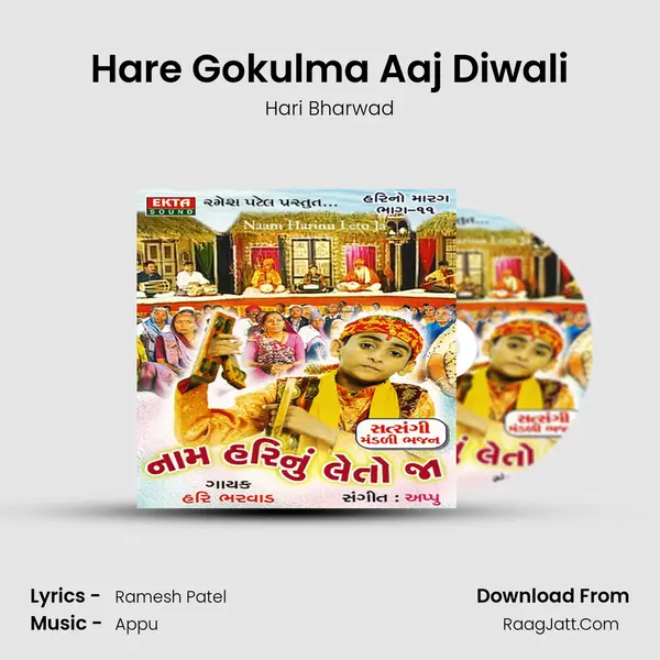 Hare Gokulma Aaj Diwali MP3 Song by Hari Bharwad Cover