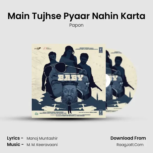 Main Tujhse Pyaar Nahin Karta MP3 Song by Papon Cover