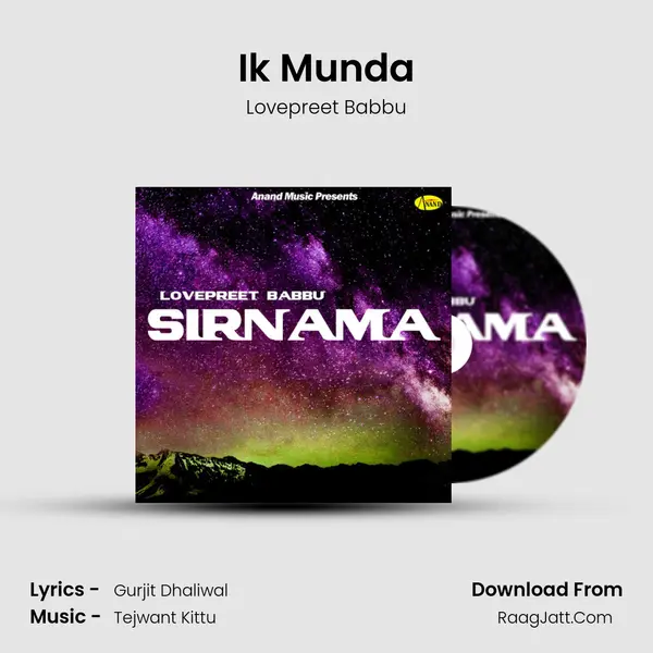 Ik Munda MP3 Song by Lovepreet Babbu Cover