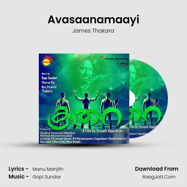 Avasaanamaayi MP3 Song by James Thakara Cover