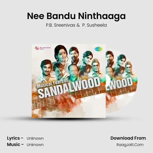 Nee Bandu Ninthaaga Cover