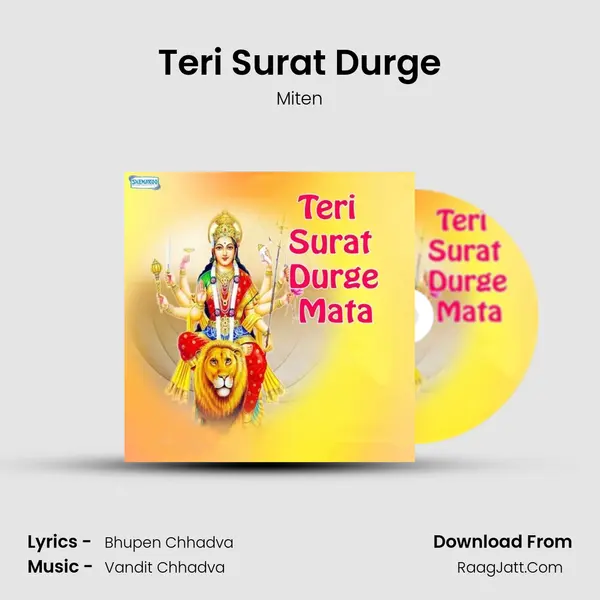 Teri Surat Durge MP3 Song by Miten Cover