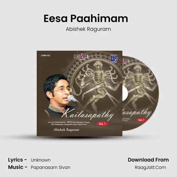 Eesa Paahimam  (live) MP3 Song by Abishek Raguram Cover