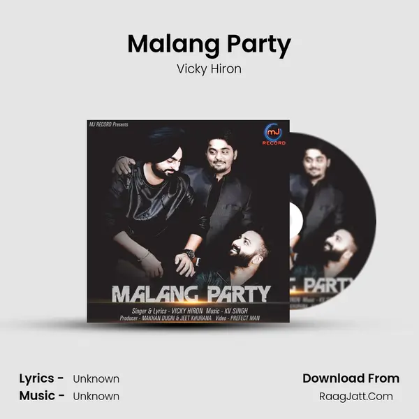Malang Party MP3 Song by Vicky Hiron Cover