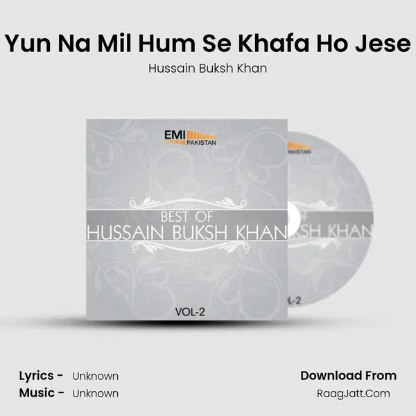 Yun Na Mil Hum Se Khafa Ho Jese MP3 Song by Hussain Buksh Khan Cover