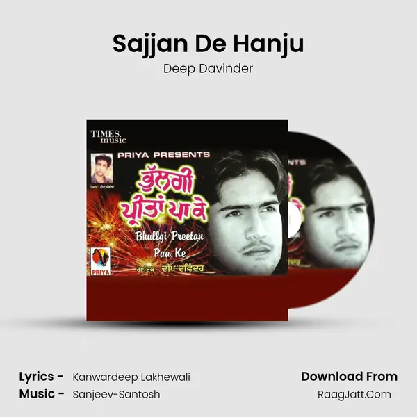 Sajjan De Hanju MP3 Song by Deep Davinder Cover