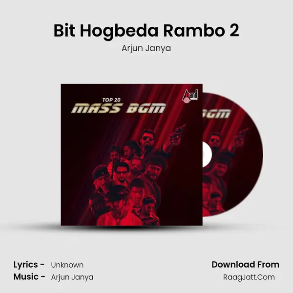 Bit Hogbeda Rambo 2 MP3 Song by Arjun Janya Cover