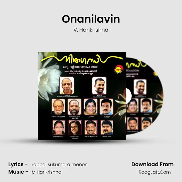 Onanilavin MP3 Song by V. Harikrishna Cover