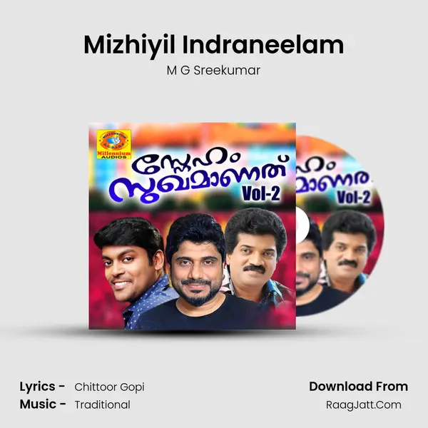Mizhiyil Indraneelam MP3 Song by M G Sreekumar Cover