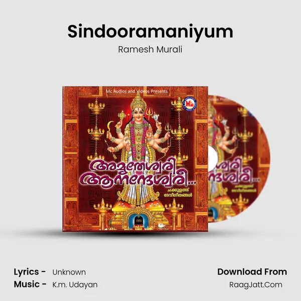 Sindooramaniyum MP3 Song by Ramesh Murali Cover