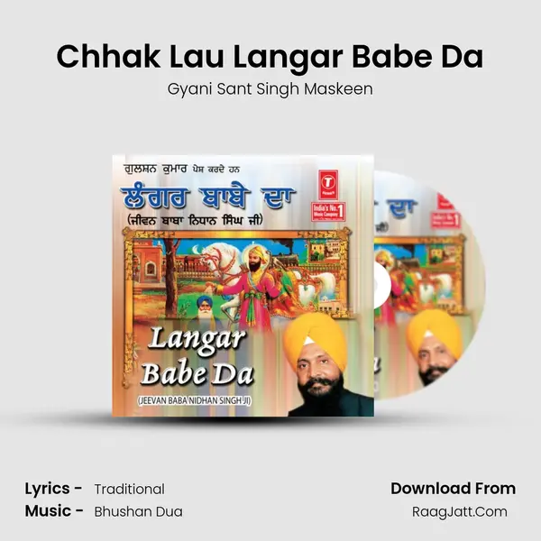 Chhak Lau Langar Babe Da MP3 Song by Gyani Sant Singh Maskeen Cover