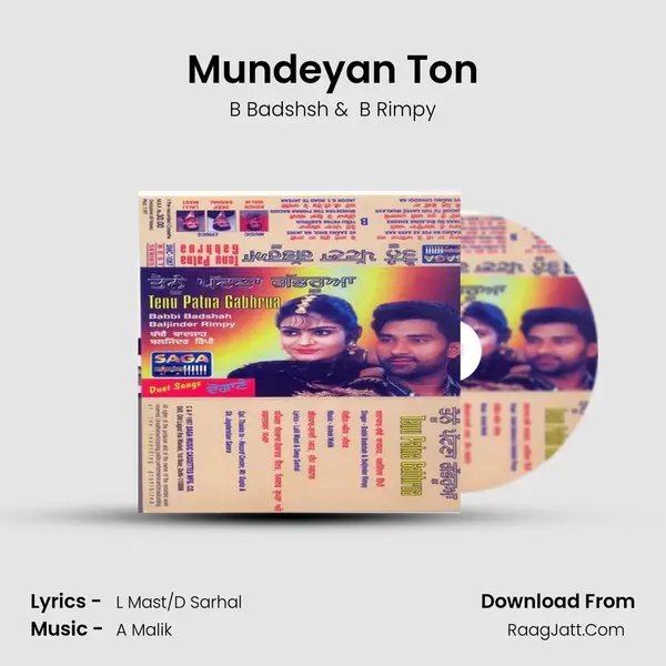 Mundeyan Ton MP3 Song by B Badshsh Cover