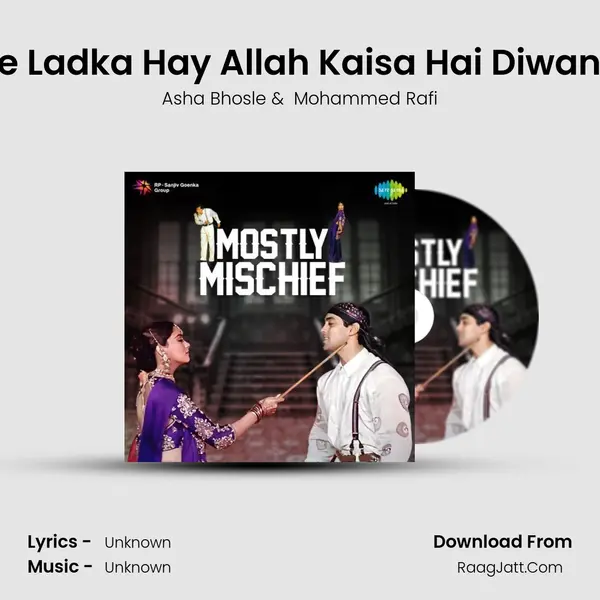 Ye Ladka Hay Allah Kaisa Hai Diwana Cover