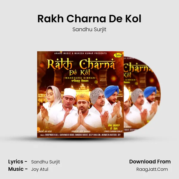 Rakh Charna De Kol MP3 Song by Sandhu Surjit Cover