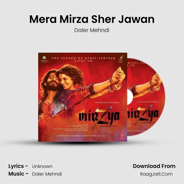 Mera Mirza Sher Jawan MP3 Song by Daler Mehndi Cover
