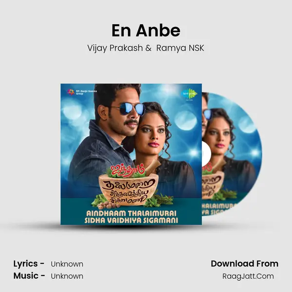 En Anbe MP3 Song by Vijay Prakash Cover