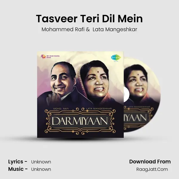 Tasveer Teri Dil Mein MP3 Song by Mohammed Rafi Cover