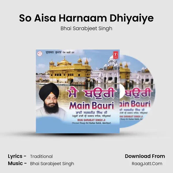 So Aisa Harnaam Dhiyaiye MP3 Song by Bhai Sarabjeet Singh Cover