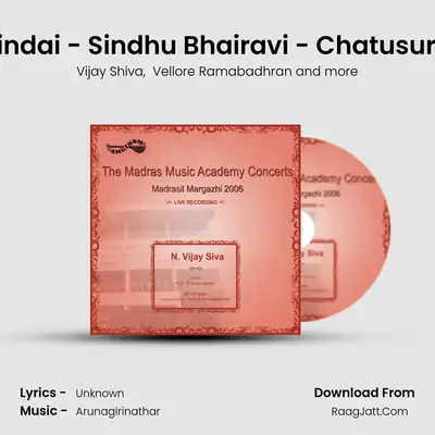 Apakara Nindai - Sindhu Bhairavi - Chatusura Jhampa (Live) MP3 Song by Vijay Shiva Cover