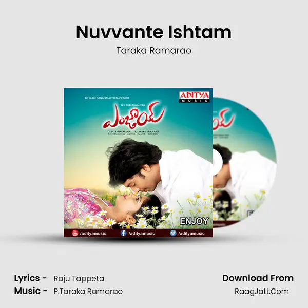Nuvvante Ishtam MP3 Song by Taraka Ramarao Cover