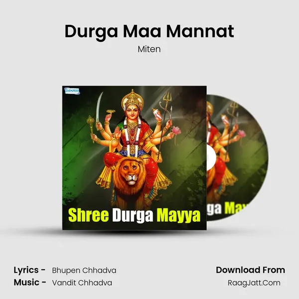 Durga Maa Mannat MP3 Song by Miten Cover