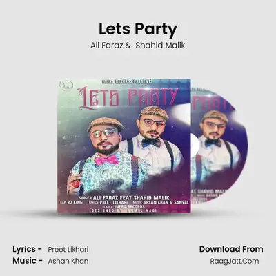 Lets Party MP3 Song by Ali Faraz Cover
