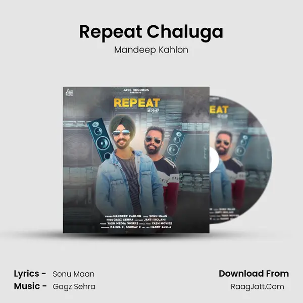Repeat Chaluga MP3 Song by Mandeep Kahlon Cover