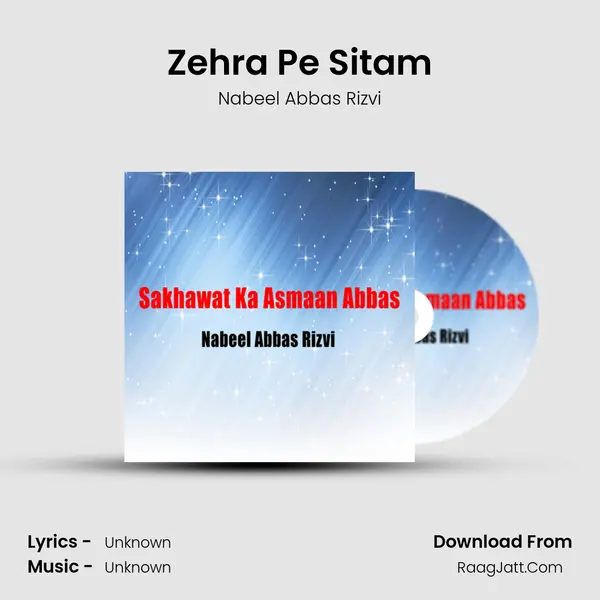 Zehra Pe Sitam MP3 Song by Nabeel Abbas Rizvi Cover