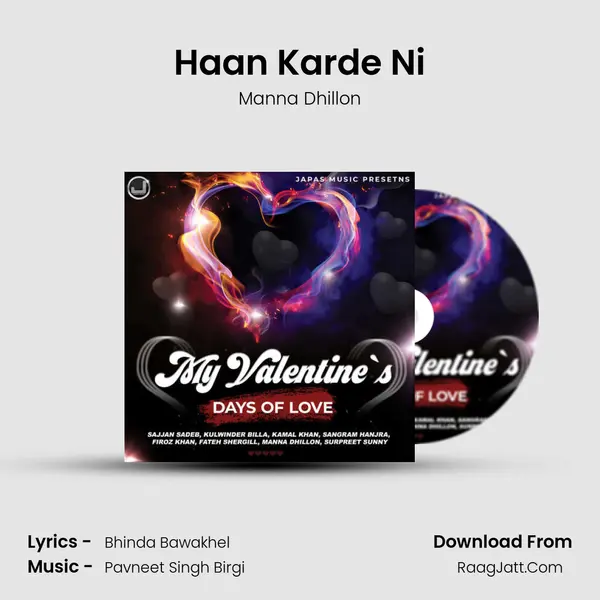 Haan Karde Ni MP3 Song by Manna Dhillon Cover