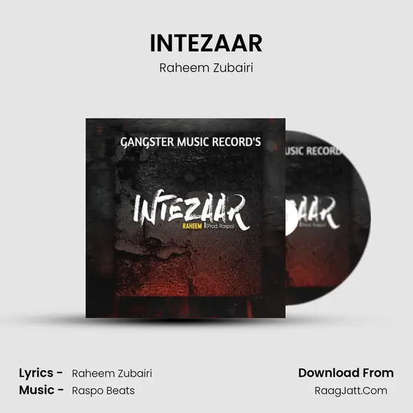 INTEZAAR MP3 Song by Raheem Zubairi Cover