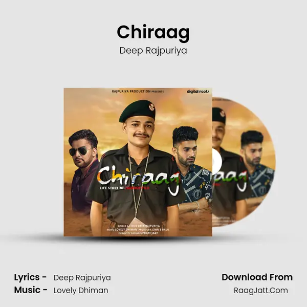 Chiraag MP3 Song by Deep Rajpuriya Cover