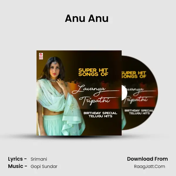 Anu Anu (From "Srirastu Subhamastu") Cover