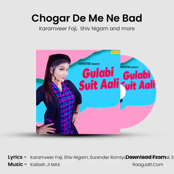 Chogar De Me Ne Bad Cover