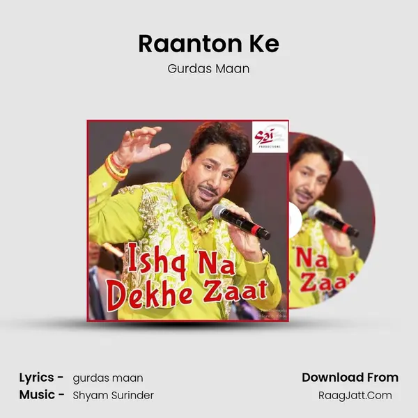 Raanton Ke MP3 Song by Gurdas Maan Cover