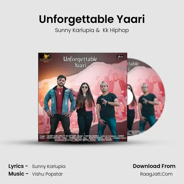 Unforgettable Yaari MP3 Song by Sunny Karlupia Cover