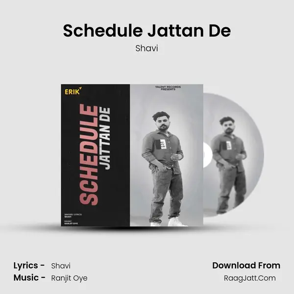 Schedule Jattan De MP3 Song by Shavi Cover