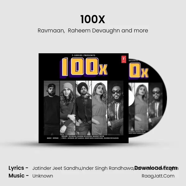 100X MP3 Song by Ravmaan Cover