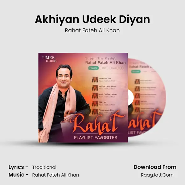 Akhiyan Udeek Diyan Cover
