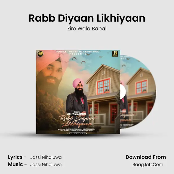 Rabb Diyaan Likhiyaan MP3 Song by Zire Wala Babal Cover