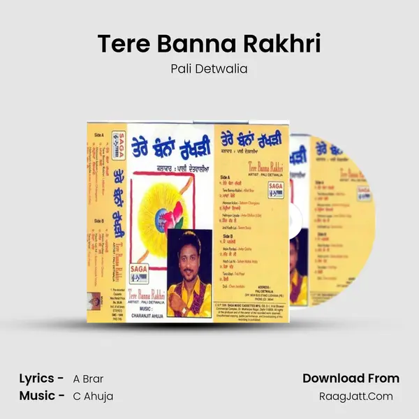 Tere Banna Rakhri MP3 Song by Pali Detwalia Cover