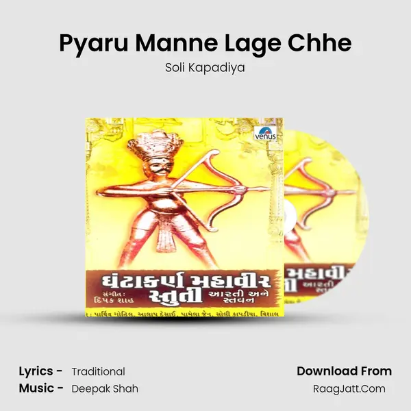 Pyaru Manne Lage Chhe MP3 Song by Soli Kapadiya Cover