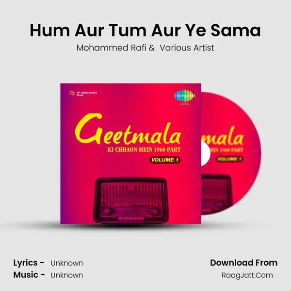 Hum Aur Tum Aur Ye Sama MP3 Song by Mohammed Rafi Cover