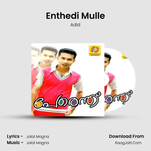 Enthedi Mulle MP3 Song by Adid Cover