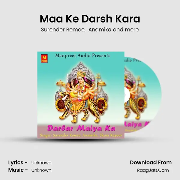 Maa Ke Darsh Kara MP3 Song by Surender Romeo Cover