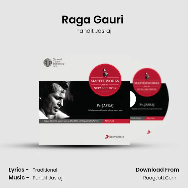 Raga Gauri (Khyal in Ektal) MP3 Song by Pandit Jasraj Cover